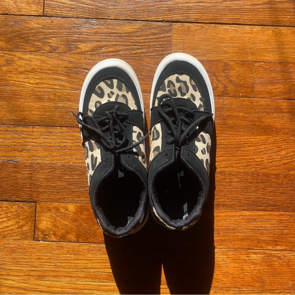 SHEIN Leopard Print Women's Sneakers - Picture 2 of 6